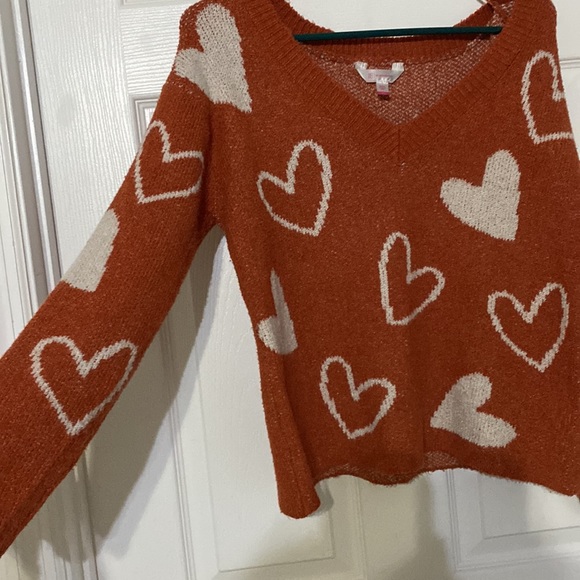 Heart print sweater - Picture 4 of 4
